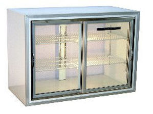 Picture of Single Deck Pass Through Bottle Cooler with Sliding Doors