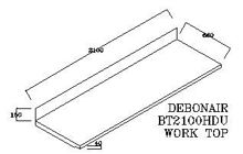Picture of 2100mm long × 660mm deep × 40mm high