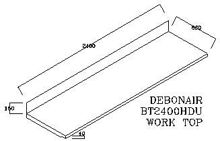 Picture of 2400mm long × 660mm deep × 40mm high